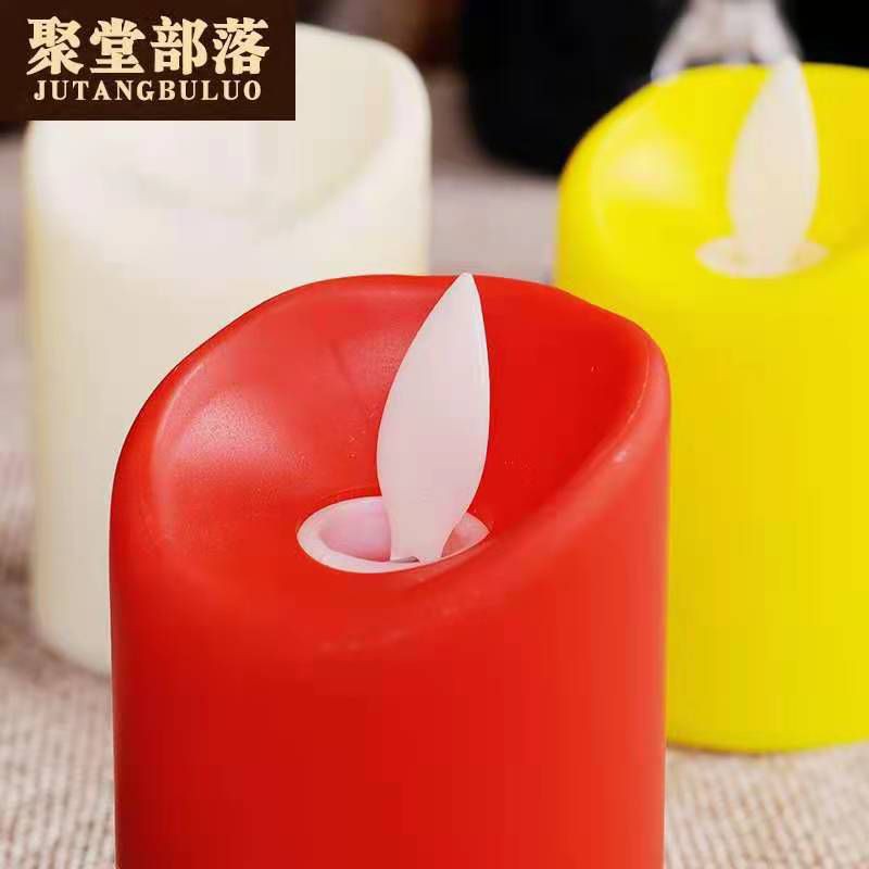Nến điện tử tim lắc cao cấp  1cây nến
