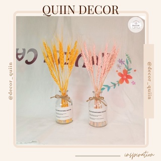 Lọ hoa để bàn❤️lúa mạch khô🍁15 bông hoa khô trang trí quán cafe decor decor phòng quán trà sữa trang trí shop thời trang