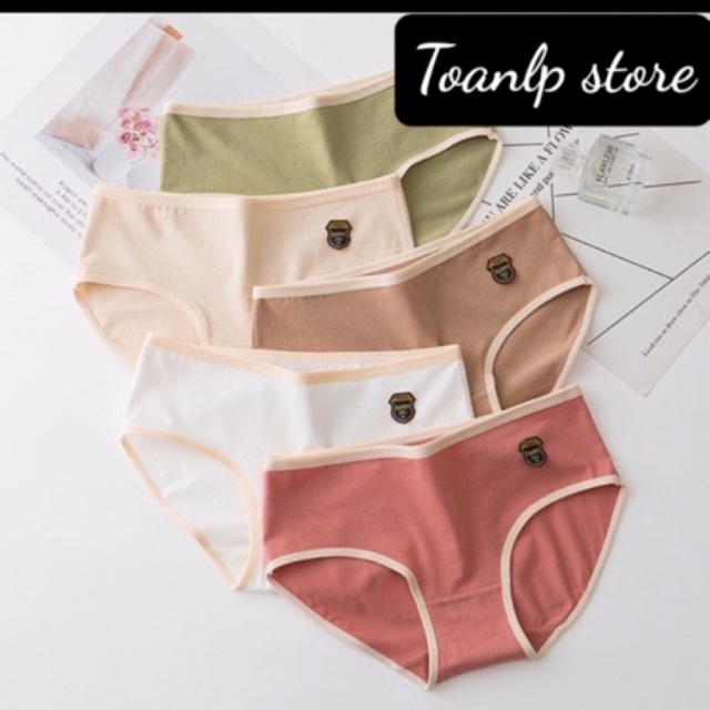 [Mã 12FASHIONSALE1 giảm 10K đơn 50K] Quần lót nữ, quần lót cotton happy girl 40- 65kg | BigBuy360 - bigbuy360.vn