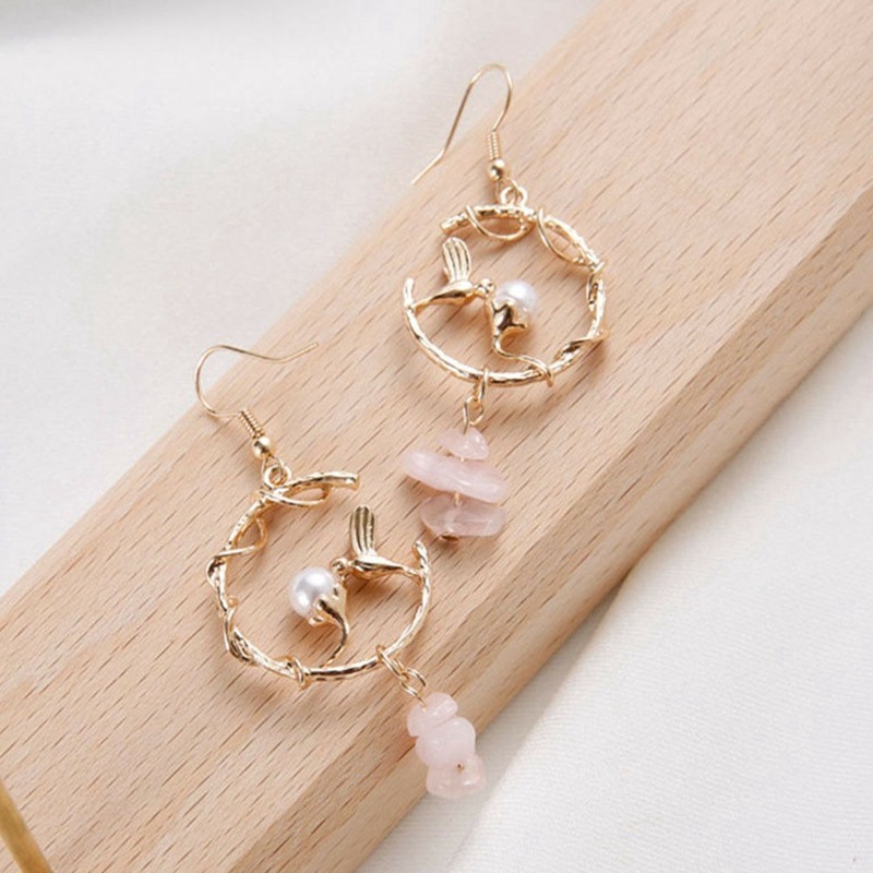 Khuyên tai kiểu dáng thanh lịch phong cách Hàn Quốc cho nữ