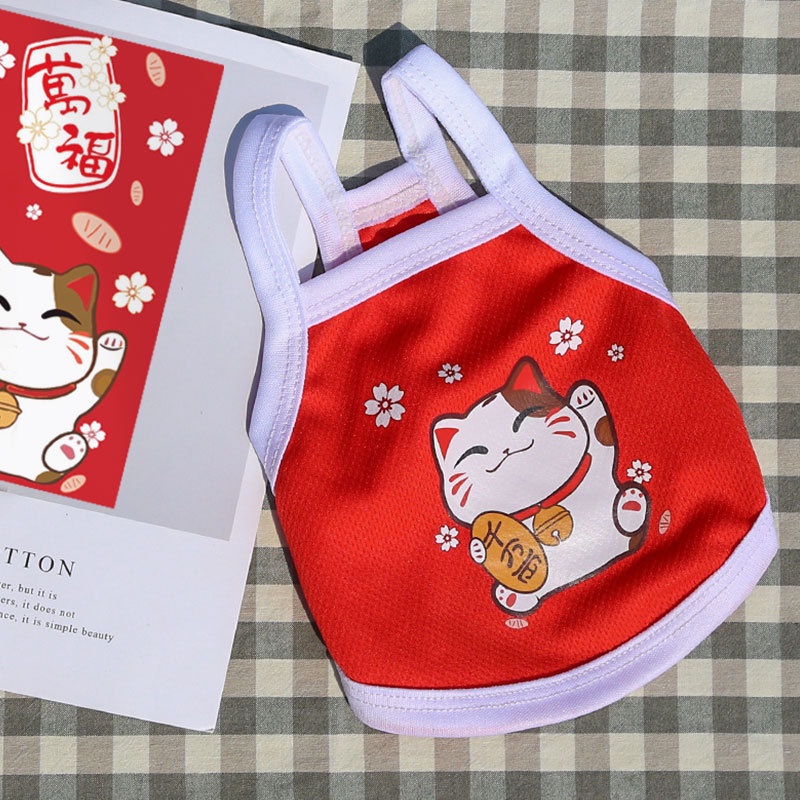 Quần áo thú cưng- Áo cho chó lưới thoáng khí mùa hè hình khủng long trái bơ siêu kute