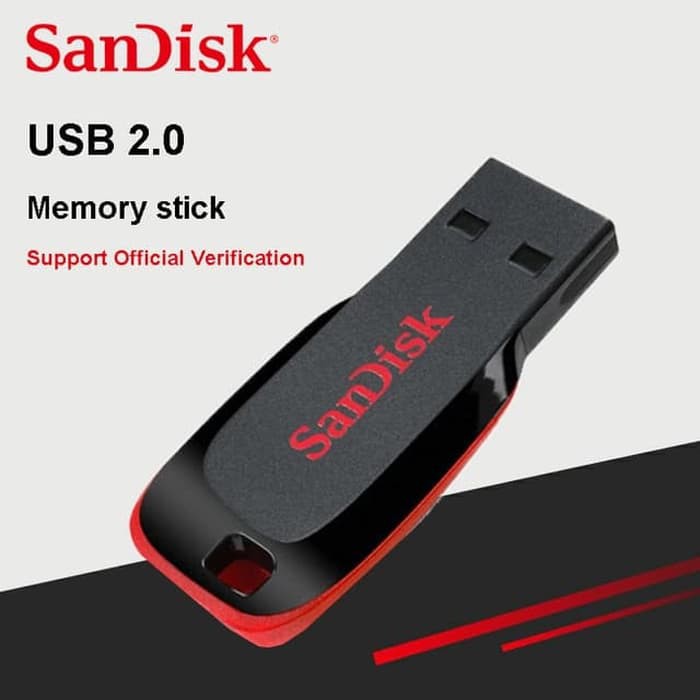 Usb Sandisk 16gb Cruzer Blade Cz50 16gb