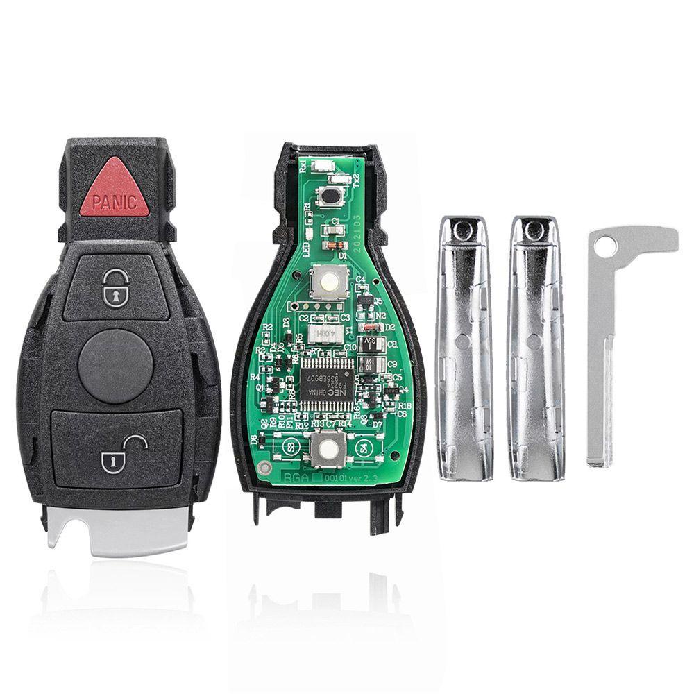 Chìa Khóa Điều Khiển Từ Xa 4 Nút 2 Nút 433.92 Mhz Cho Mercedes-Benz