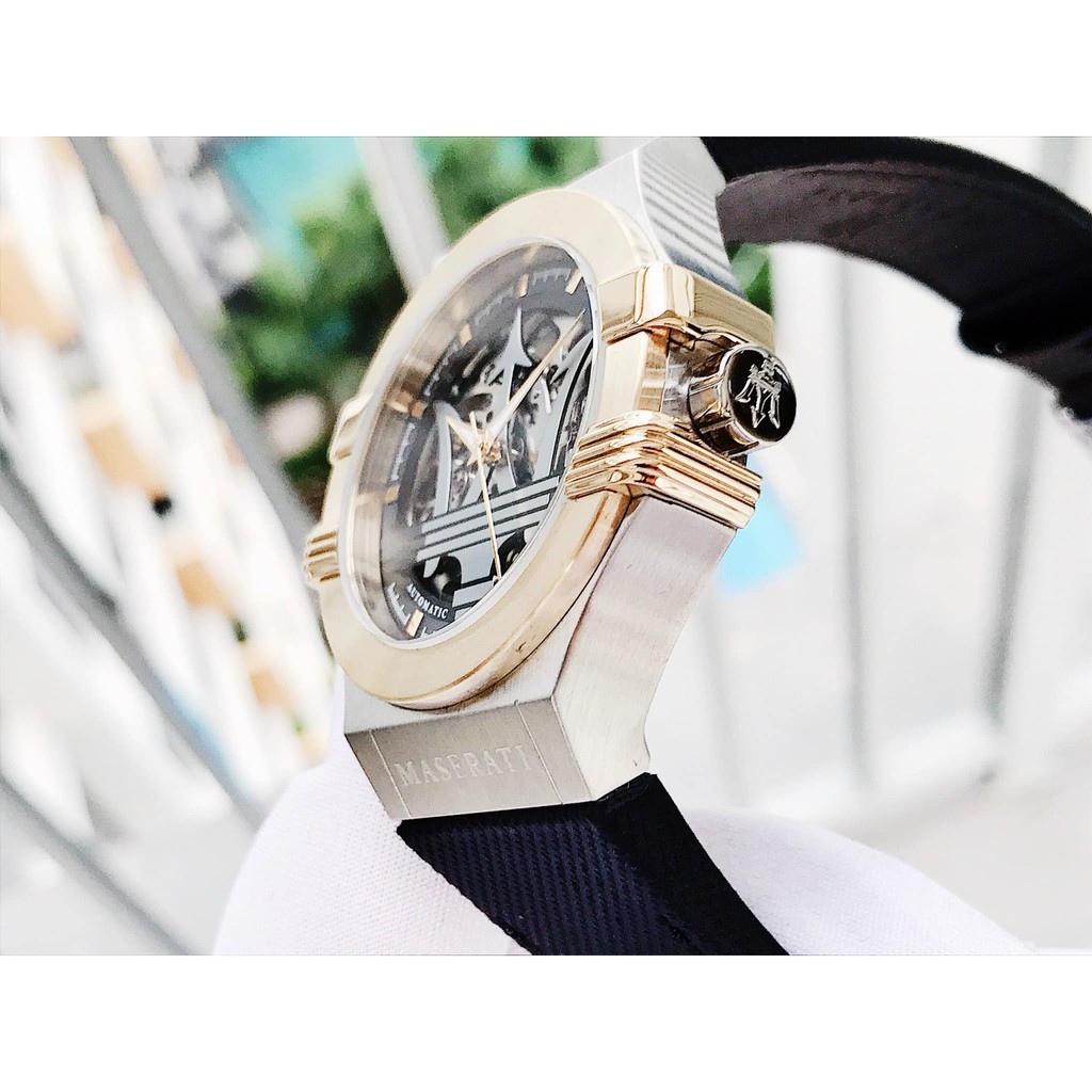 Đồng Hồ Nam Maserati Potenza Automatic Skeleton R8821108037