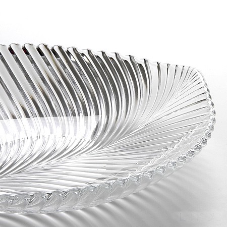Đĩa lá pha lê Nachtmann Mambo made in Germany 77677 SCHALECRYSTAL GLASS 25CM