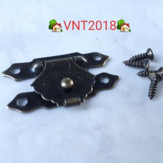 Set 2 bộ khóa mini cổ điển