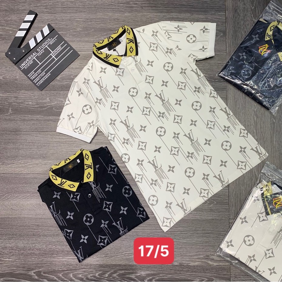 Áo thun nam ngắn tay cổ bẻ vải cotton co giãn đẹp mẫu mới | BigBuy360 - bigbuy360.vn