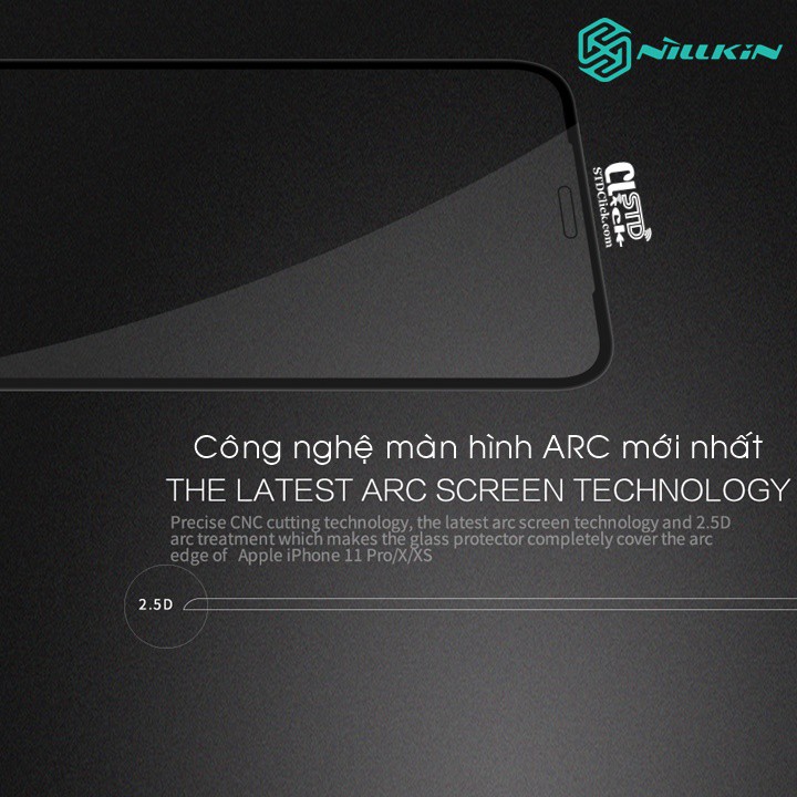 MIẾNG DÁN CƯỜNG LỰC IPHONE 11 - 11 PRO - 11 PRO MAX NILLKIN 2.5D CP+PRO CHÍNH HÃNG