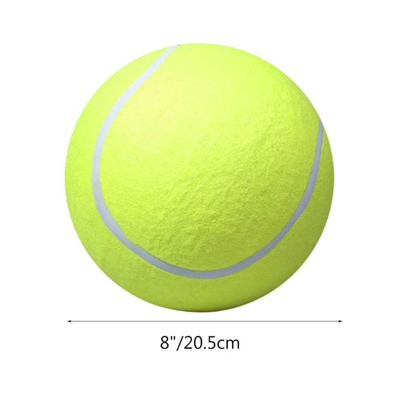 Bóng Tennis Cao Su Bơm Hơi Cỡ Lớn Cho Huấn Luyện Thú Cưng