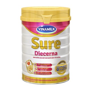 Sữa bột Vinamilk Sure Diecerna 900g