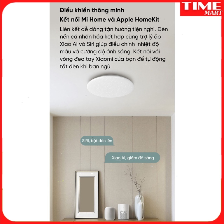 [UPDATE MODEL 2022] ĐÈN LED ỐP TRẦN THÔNG MINH PHIÊN BẢN ÁNH SAO A2101[TIME_MART siêu thị tiện ích gia đình]