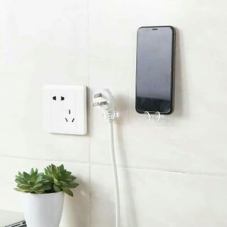 Móc treo phích cắm dán tường đa năng