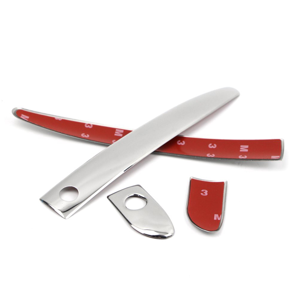 Ốp Bọc Tay Nắm Cửa Xe Hơi Mazda 3 6 Axela Atenza 2014-2017 Bằng Thép Không Gỉ