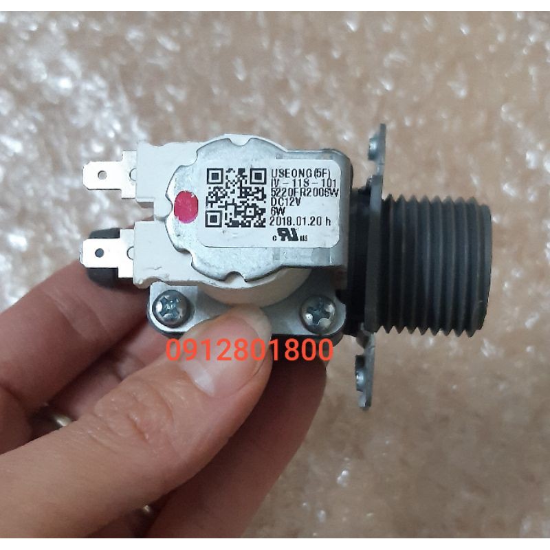 [Mã ELHA22 giảm 5% đơn 300K] Van cấp nước đơn máy giặt LG DC 12V Hãng