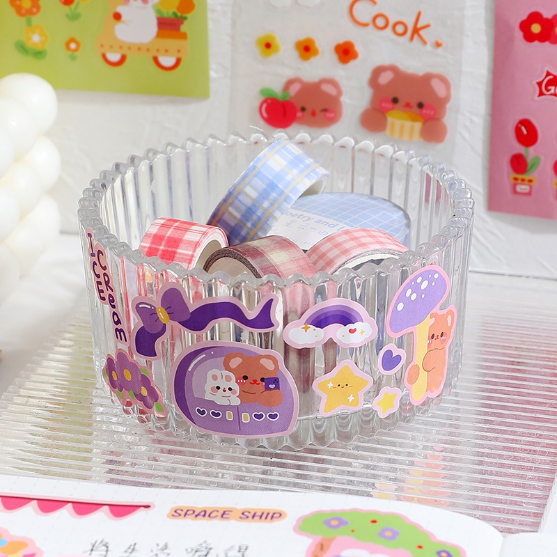 Bộ 50 Tấm Sticker Dán Trang Trí Hình Hoạt Hình Đáng Yêu