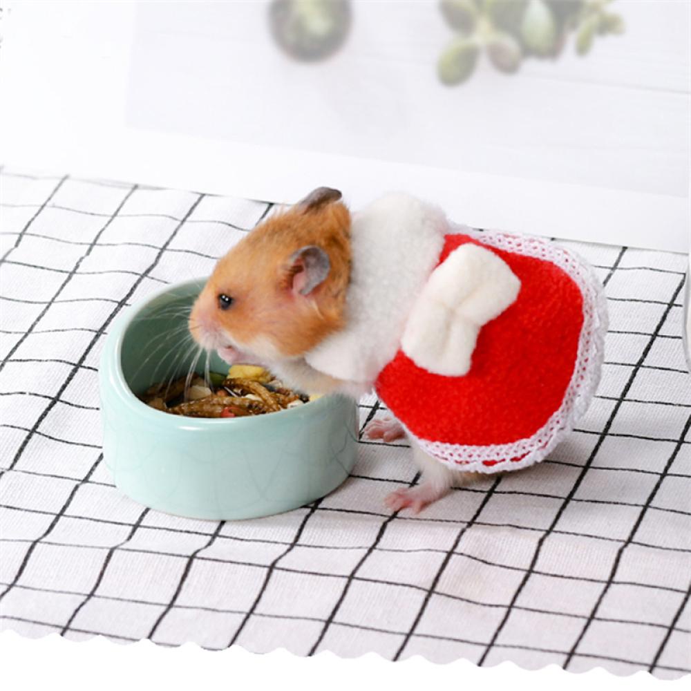 Timekey Áo Vest Kèm Nón Đính Nơ Đáng Yêu Dành Cho Chuột Hamster / Sóc I9Y2