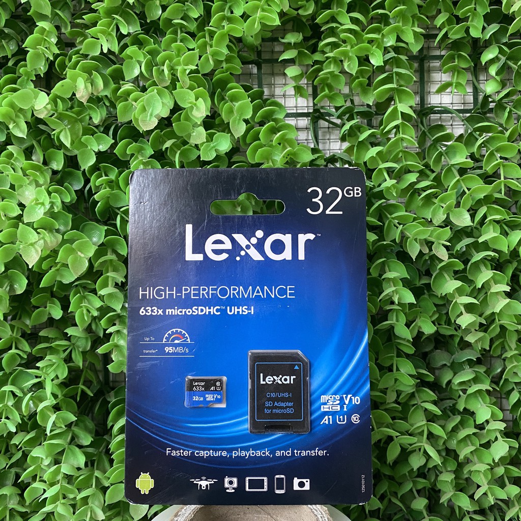 Thẻ Nhớ Micro SDHC 32GB Lexar Class 10 - 80MB/s -Chính Hãng