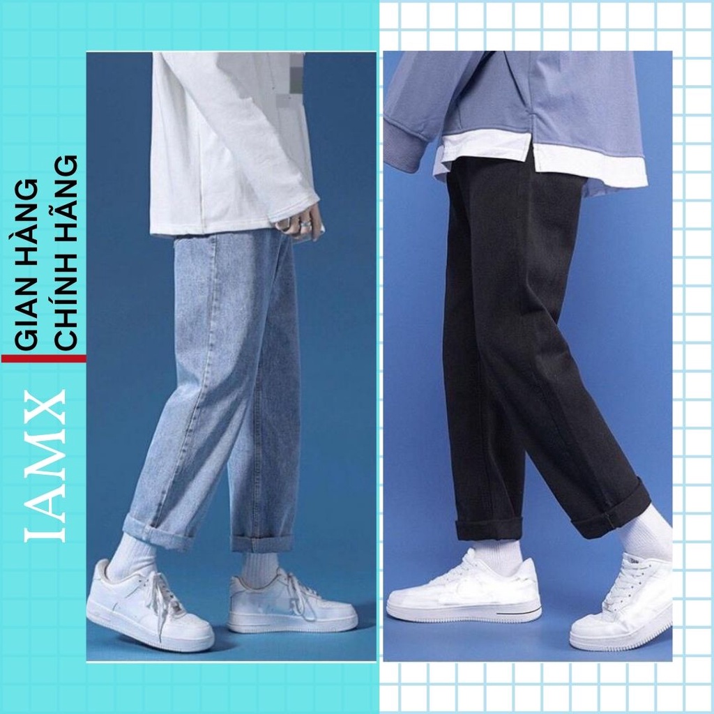 Quần jean nam Baggy phom suông, rộng TR01 hottrend hàn quốc 2022
