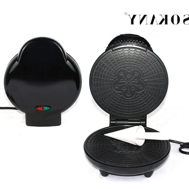 Máy Làm Bánh Ốc Quế SOKANY 1200W Thơm Giòn Tại Nhà