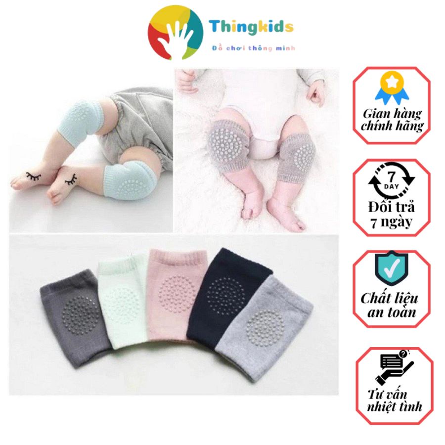 Tất tập bò chống trượt an toàn cho bé - Thingkids