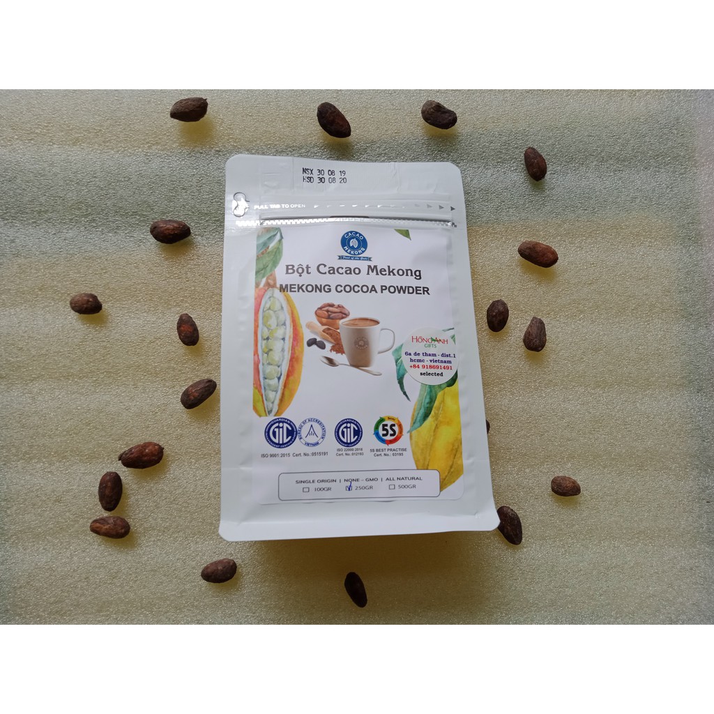 Ca cao Mekong Trà Vinh  - túi 250g