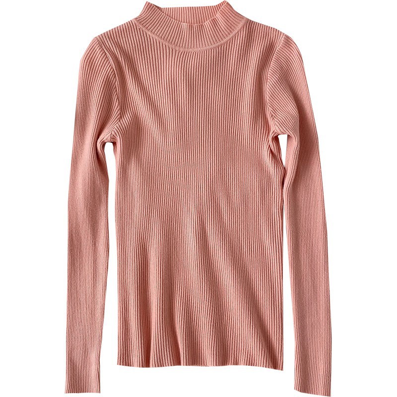 Áo len cổ 3 phân cho nữ chất len lông cừu | BigBuy360 - bigbuy360.vn