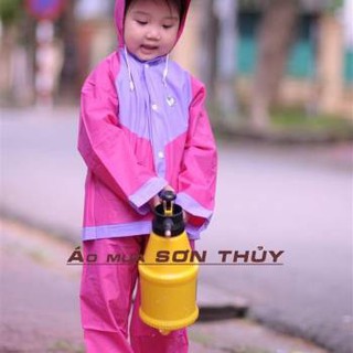 Áo mưa bộ cho trẻ em