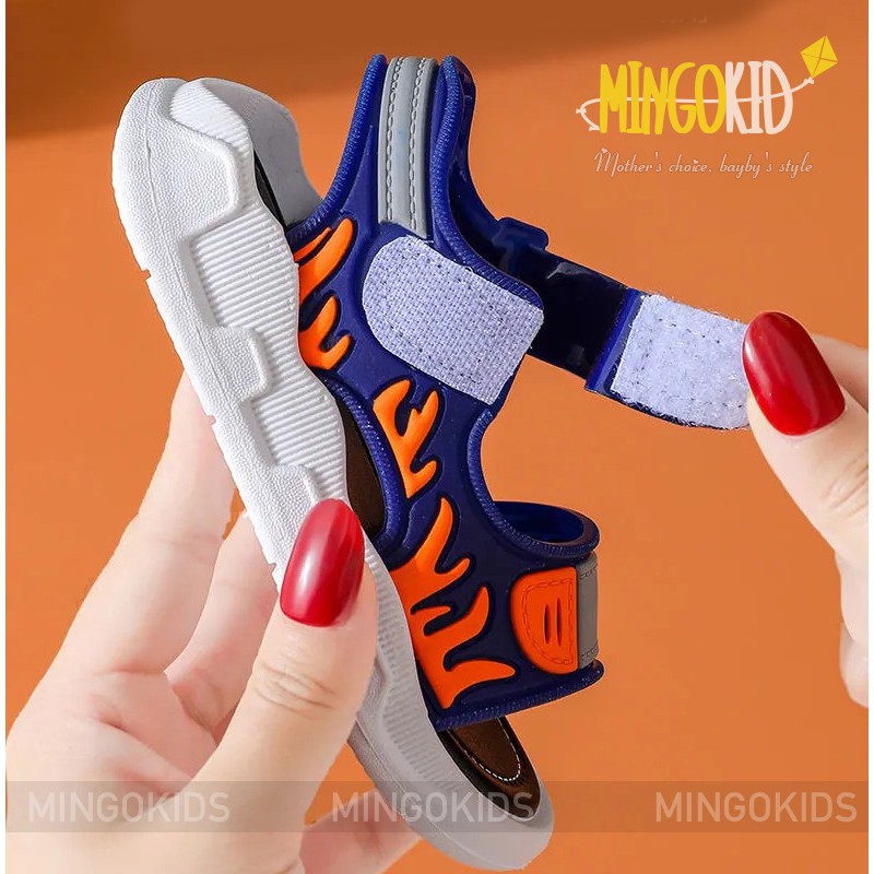 Dép Sandal Đế Mềm Mùa Hè Cho Bé 2021 MG66 chống trượt Dép xăng đan MingoKids