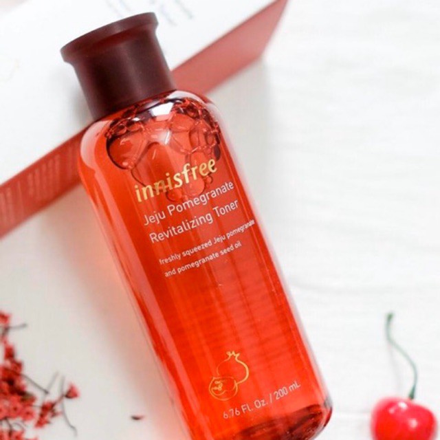 Nước Hoa Hồng Toner Lựu Đỏ Innisfree Jeju Pomegranate Revitalizing 200ml | BigBuy360 - bigbuy360.vn