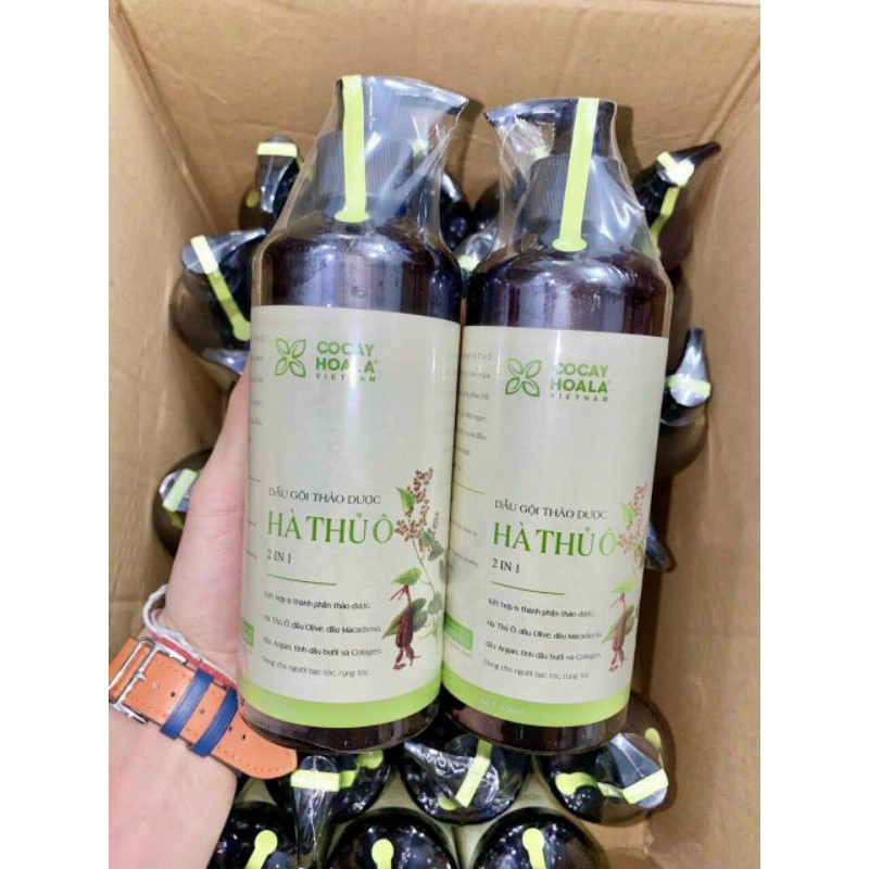 gội hà thủ ô 800 ml