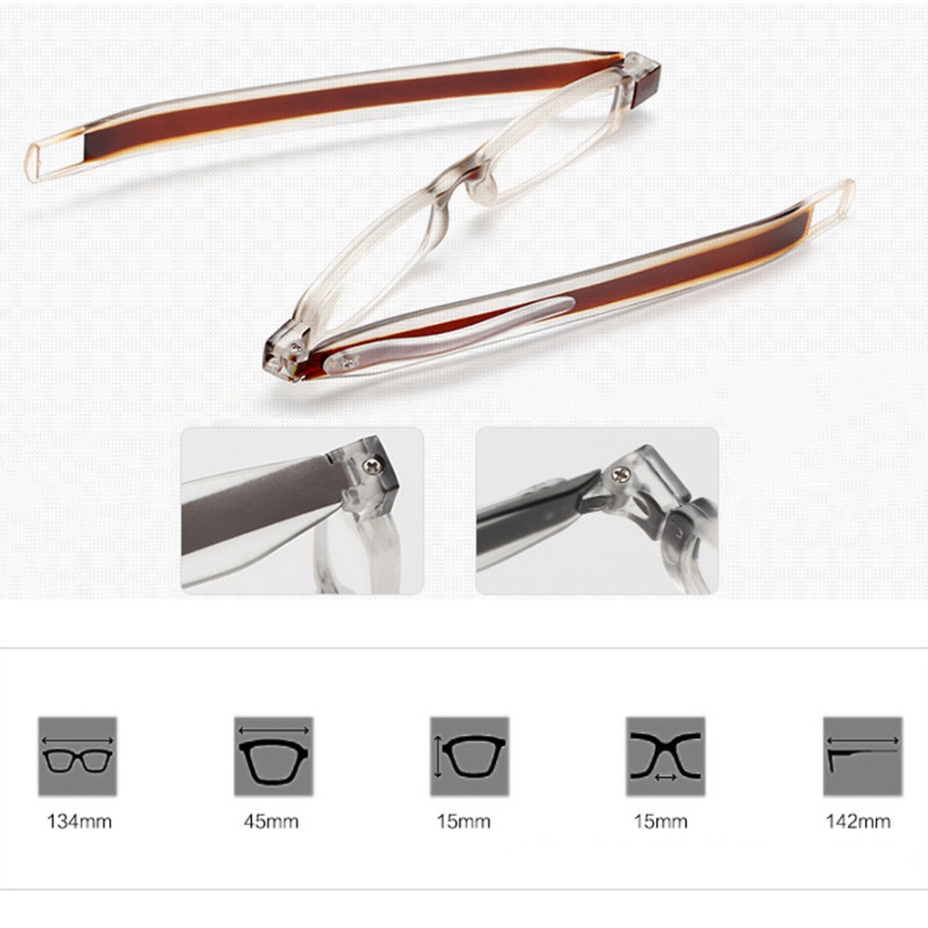 Kính đọc sách có thể gấp gọn xoay 360 độ độc đáo thời trang