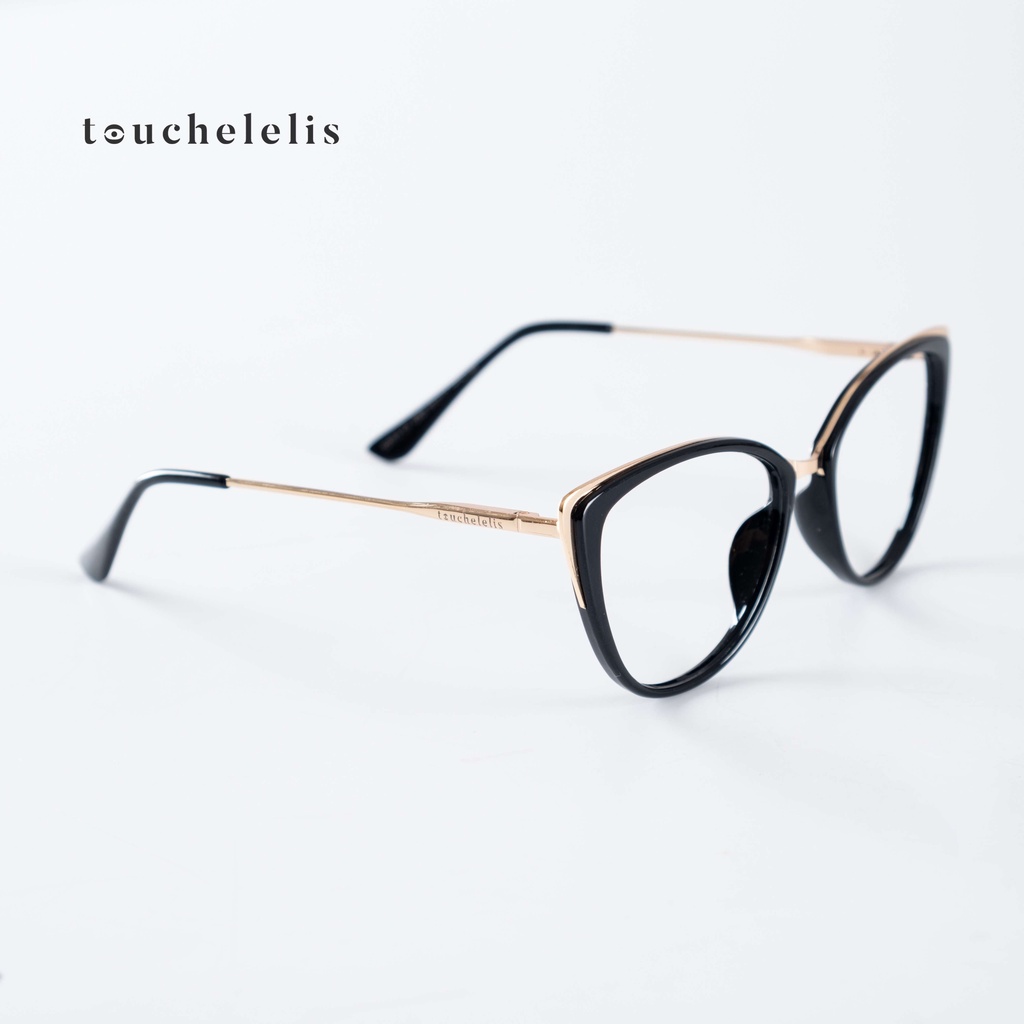 Kính Mắt Mèo Thiết Kế Touchelelis MAGNOLIA GLASSES, Màu Sắc Cùng Với Mẫu Mã Siêu Trendy