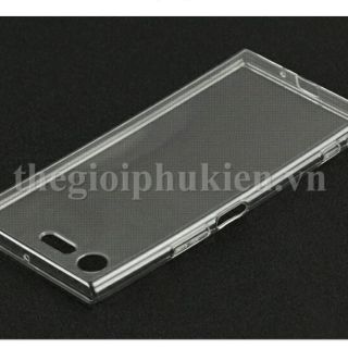 Ốp lưng dẻo cho sony xperia XZ PREMIUM silicon trong suốt (loại tốt)