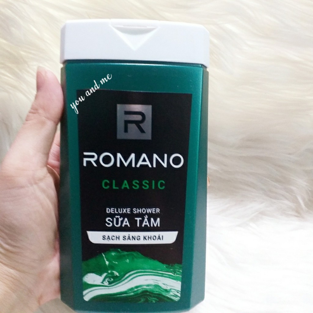 Sữa Tắm Cao cấp Nam Romano 150g (hàng tặng)