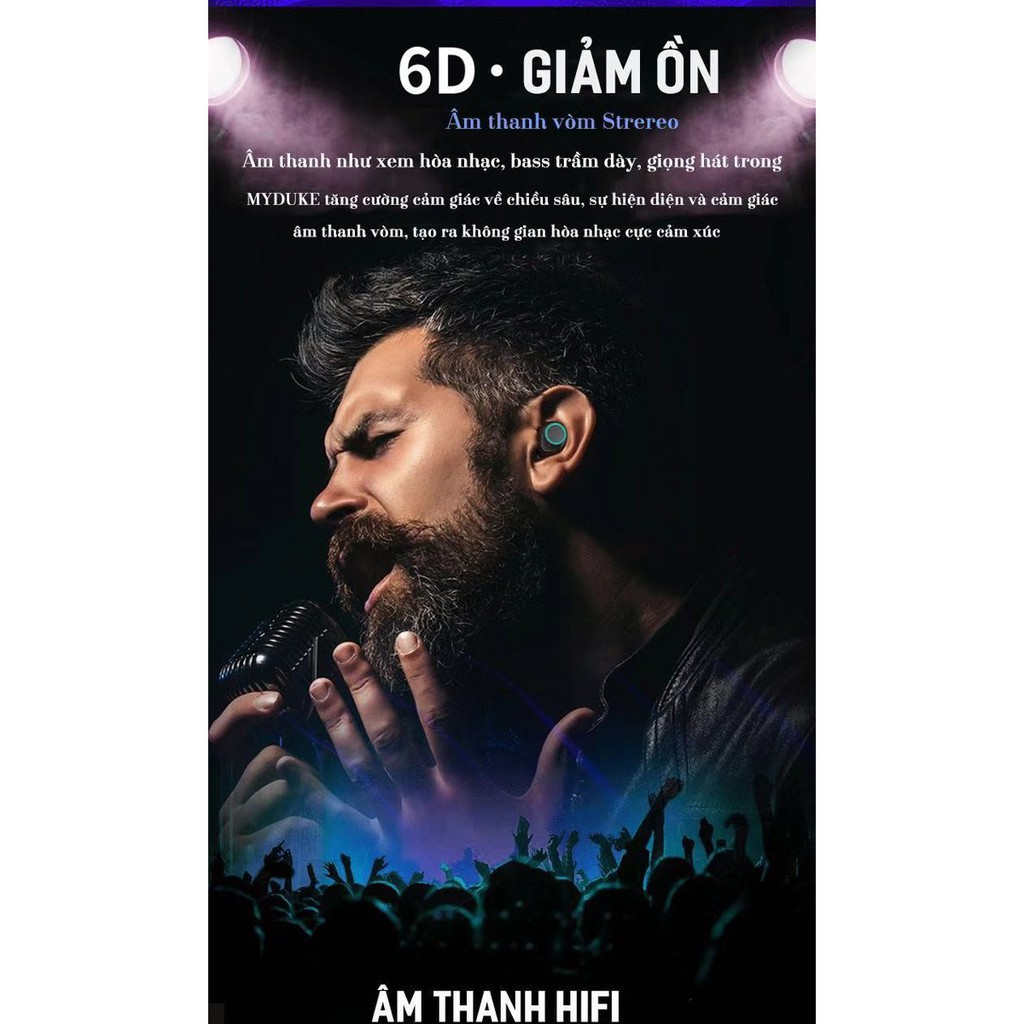 Tai Nghe Bluetooth 5.0 True Wireless X9 Plus (X10P)