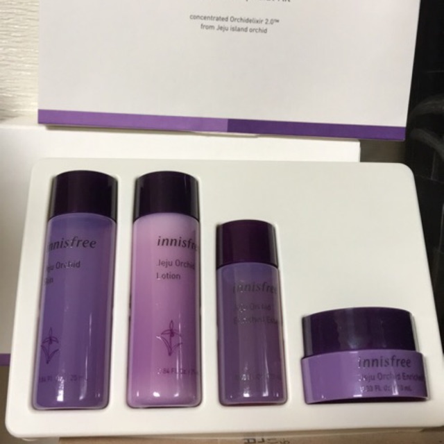 Set dưỡng mini innisfree lan tím Shopee Việt Nam