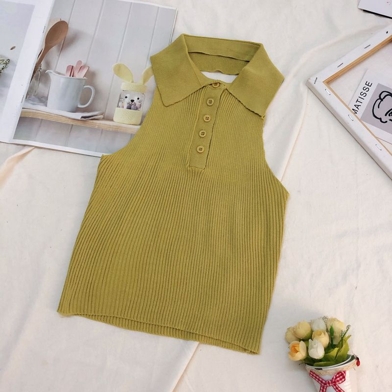 Áo nữ kiểu len polo ...