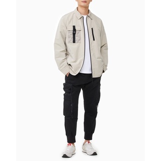CALVIN KLEIN JEANS - Áo Sơmi Nam A- Urban Skate Utility Overshirt - J318003PED  