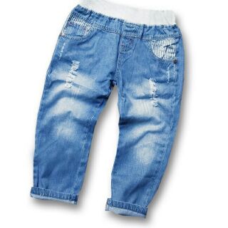 Quần jeans mềm cho bé trai