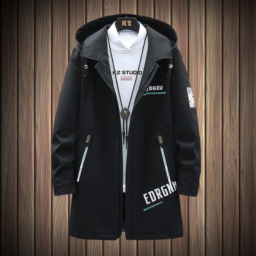 Áo Khoác Nỉ Nam Dáng Dài Basic Phối Mũ Trùm Đầu Thời Trang Hàn Quốc ZENKODLMEN AO KHOAC NAM 9000046C | BigBuy360 - bigbuy360.vn