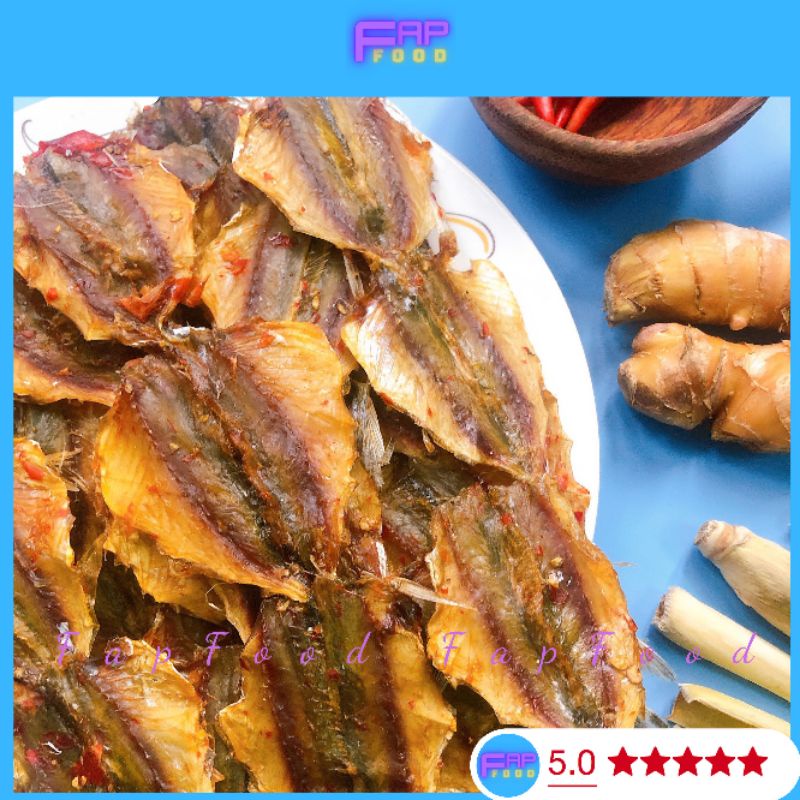 Khô Cá Chỉ Vàng Tẩm Ướp Cực Ngon, Cá Khô Chỉ Vàng Thịt Dày Thơm Ngon Ăn Là Ghiền - FapFood