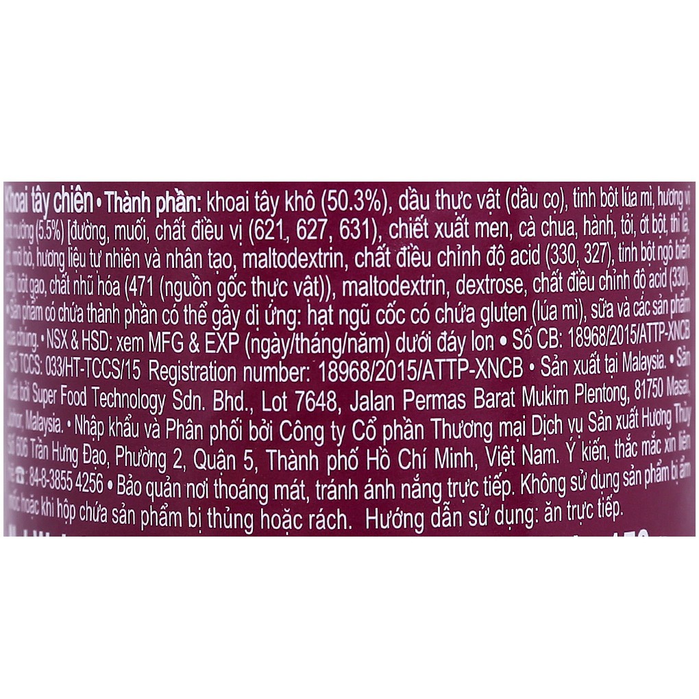 Khoai tây chiên Pringles Barbecue 138g