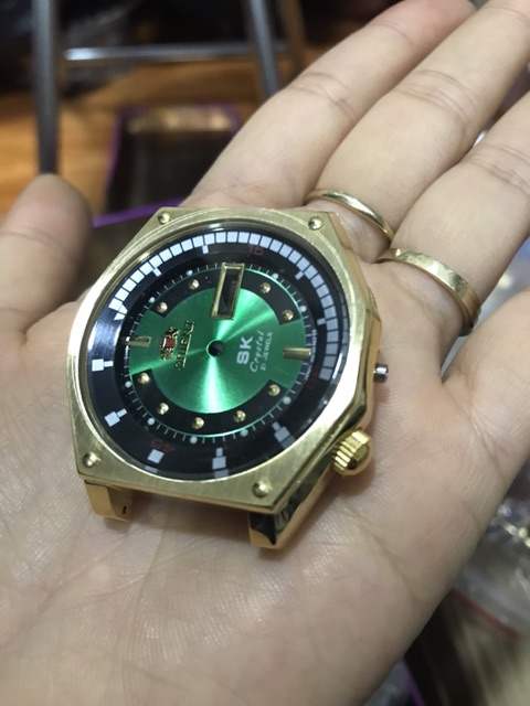 Bộ vỏ đồng hồ SK màu vàng zin 100%