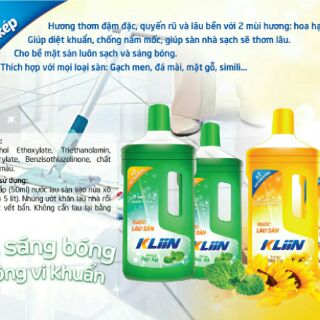 Nước lau sàn Kliin (cam)