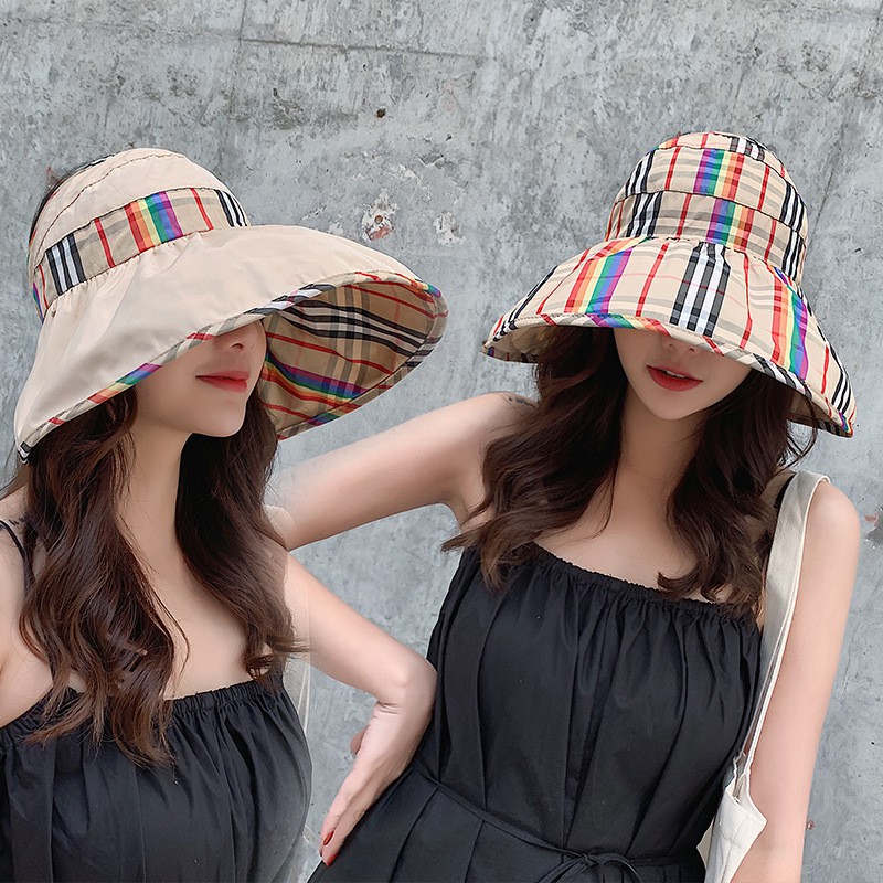Nón Vành Rộng Hở Nửa Đầu Thời Trang Dành Cho Nữ