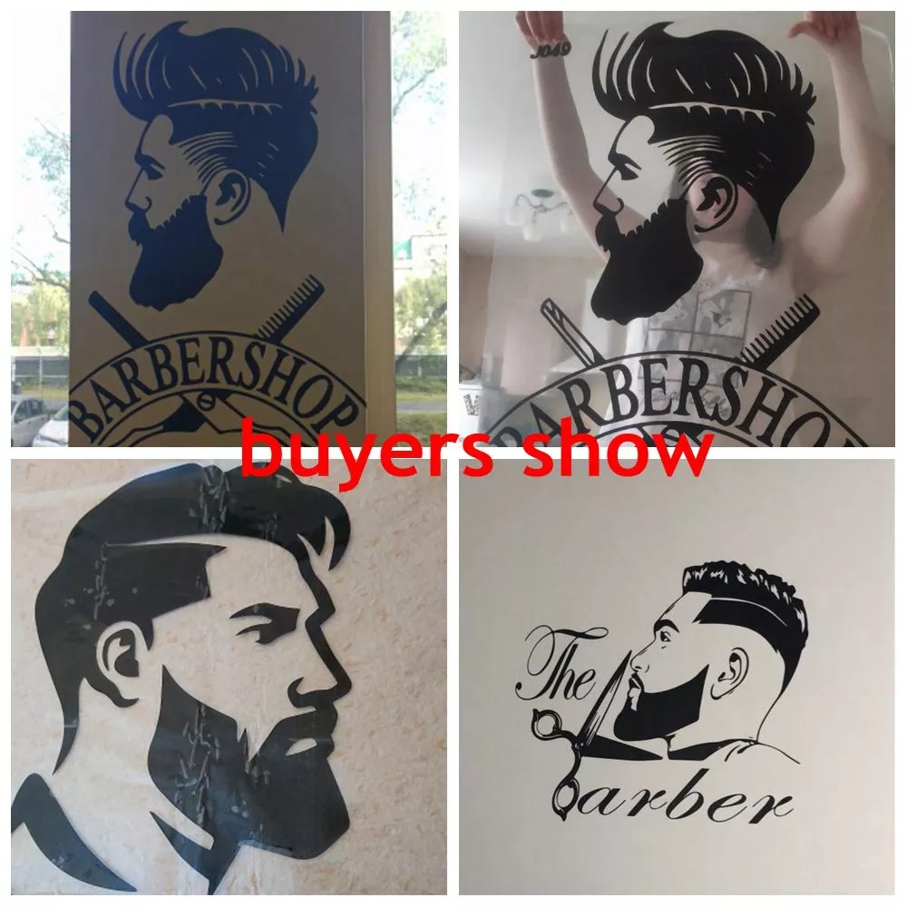 Decal Trang trí Barber, Salon cắt tóc (P1/6)