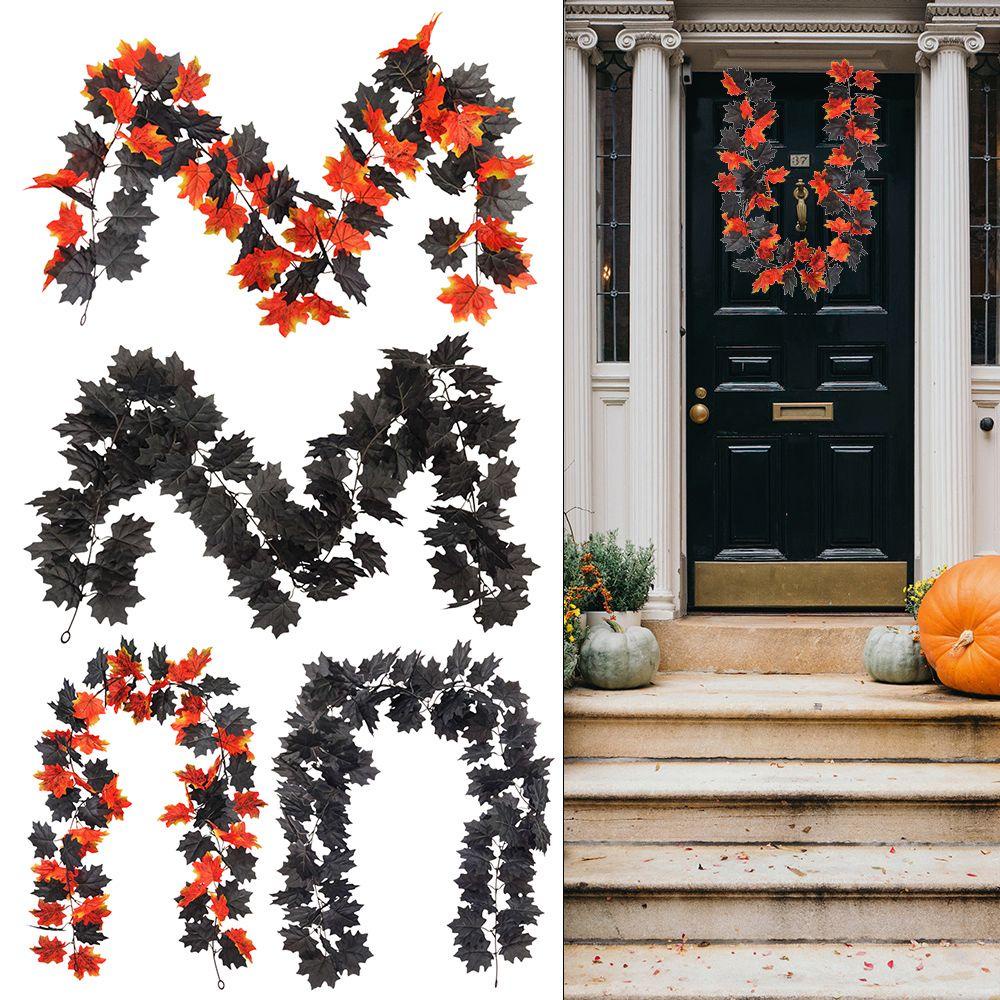 Dây Lá Phong Nhân Tạo Trang Trí Lễ Tạ Ơn Ngày Halloween