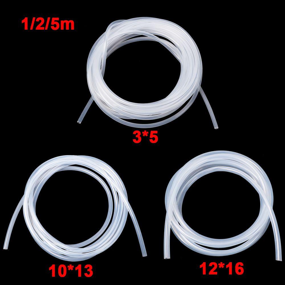 Ống Cao Su Silicone Trong Suốt Đường Kính 5 / 13 / 16mm Chất Lượng Cao