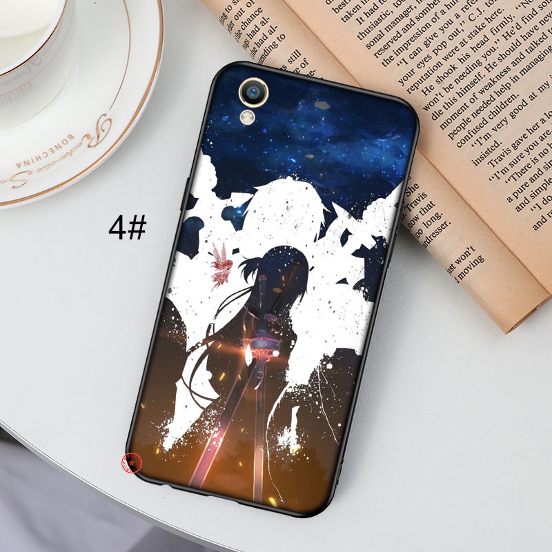 Ốp điện thoại hình Sword Art Online Kirito cho VIVO U3 Y5S Y11 Y11S Y12 Y15 Y17 Y19 Y20 Y20I Y20S Y30 Y50 Y53 V21 UOL89