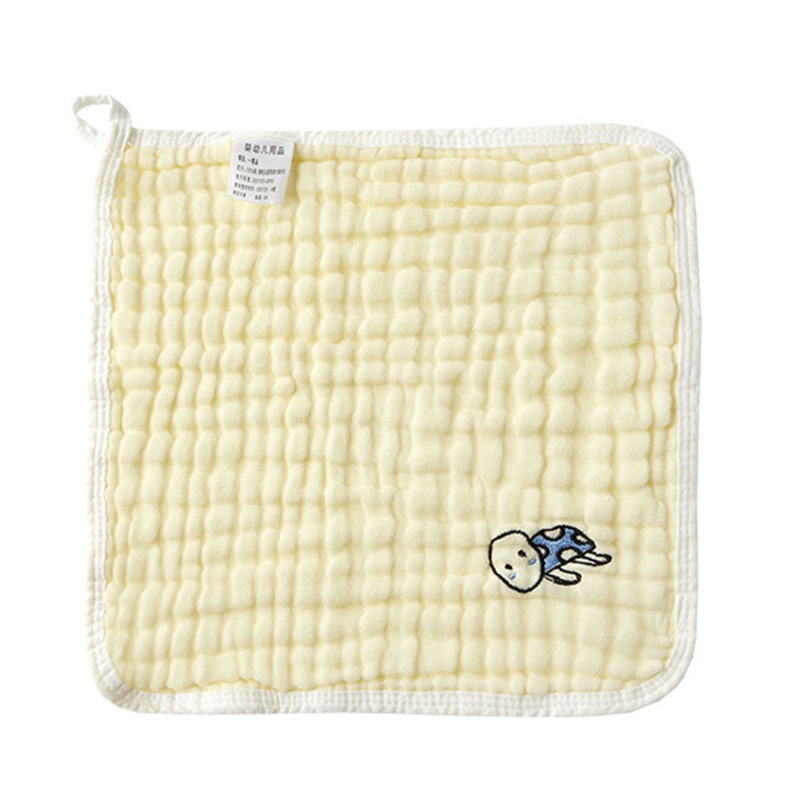 Set 5 Khăn Lau Mặt Bằng Cotton Mềm Tự Nhiên Cho Bé Sơ Sinh